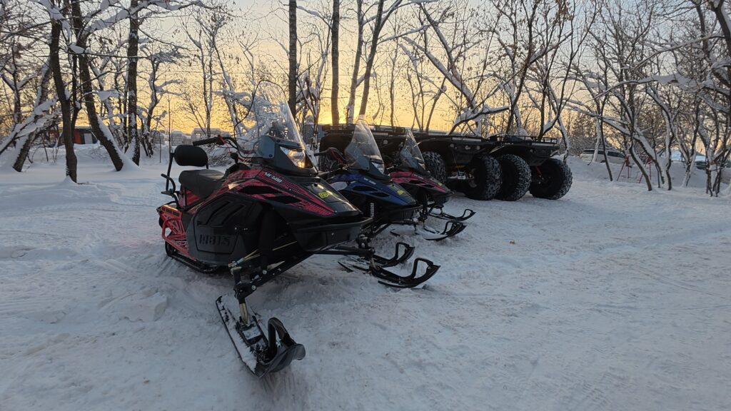 Маршрут через лес и береговую линию