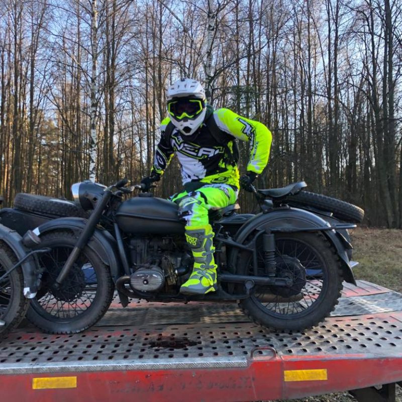 Питбайки перед выездом